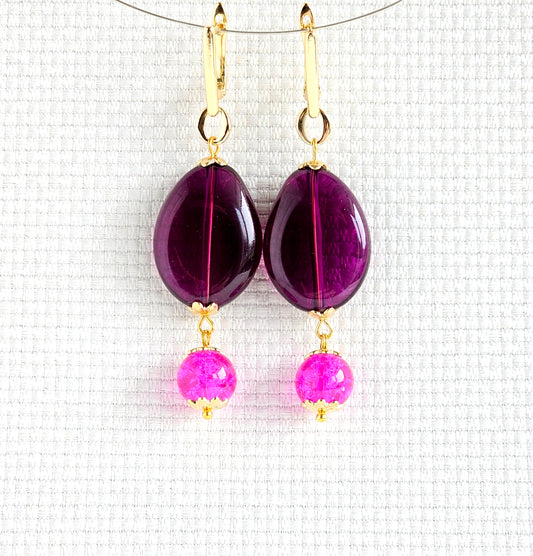Damson Earrings
