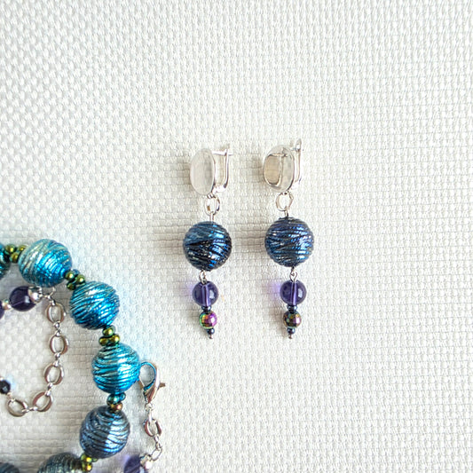 Alaria Necklace and Earrings Set