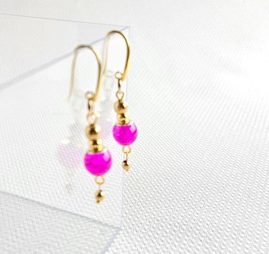 Fuchsia Earrings